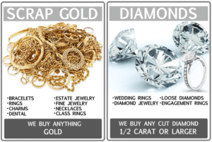 diamonds scrap gold